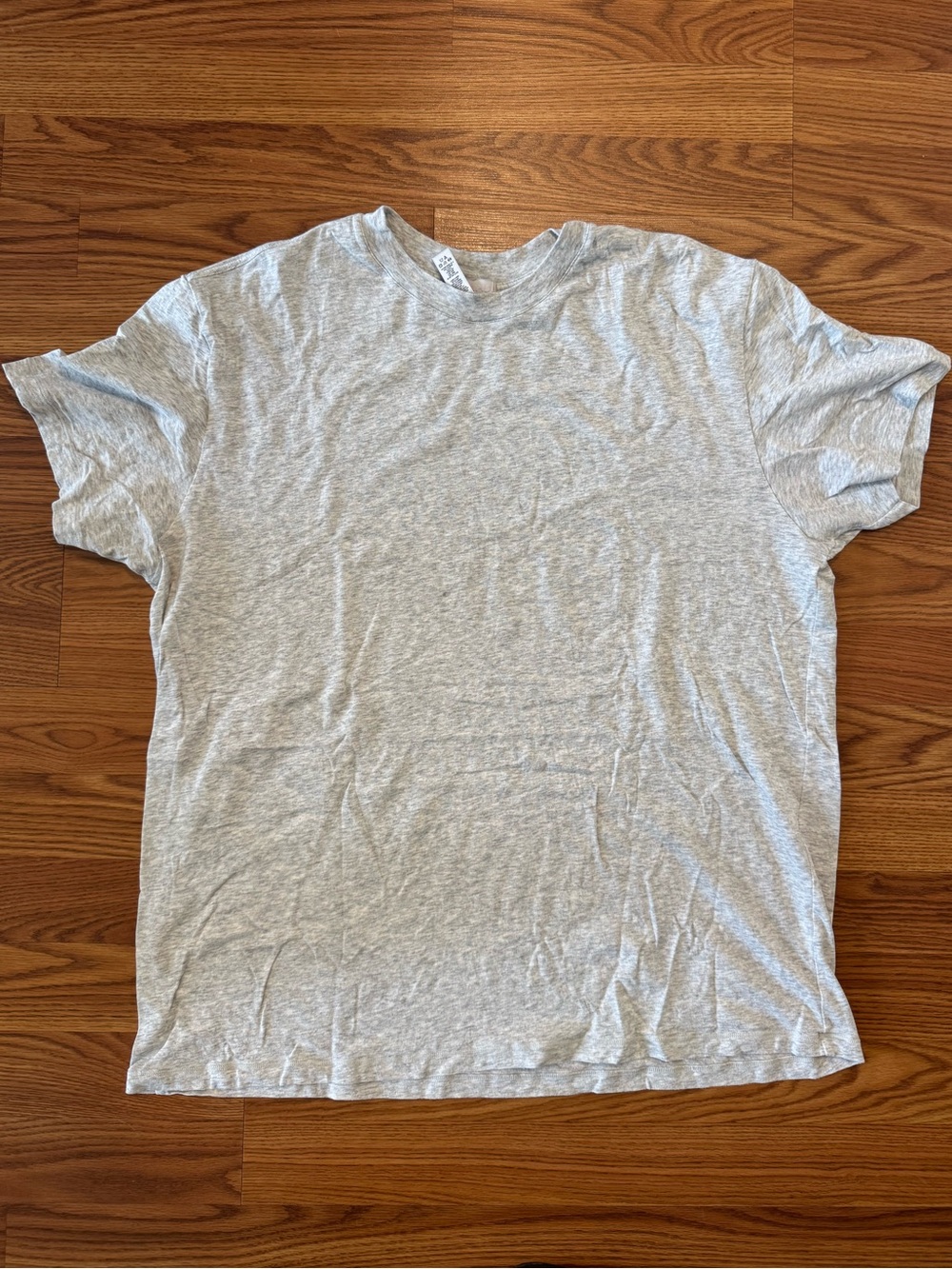 SKIMS Soft Crewneck Tee Heather Gray Size XL